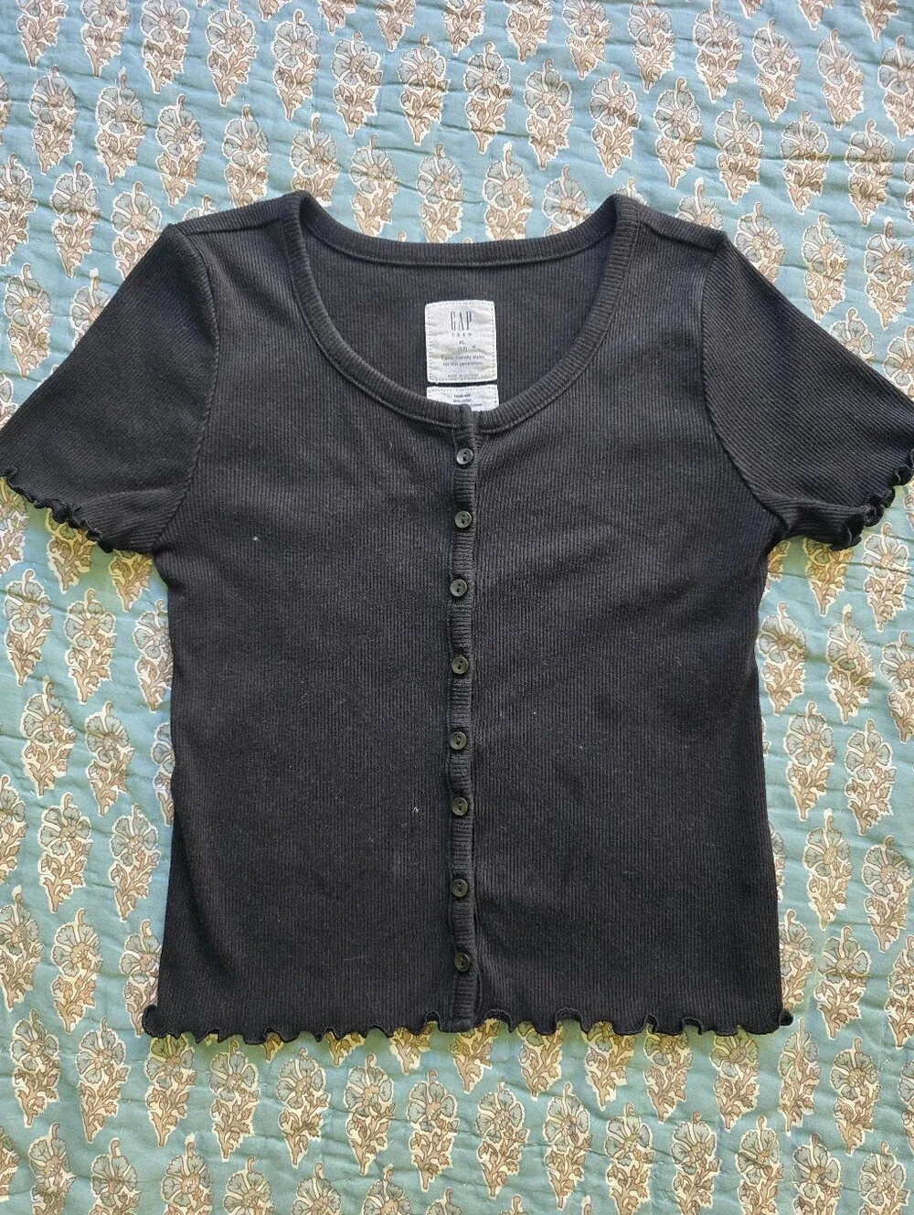 GAP Teen Ribbed Shirt Girls Size XL (12)